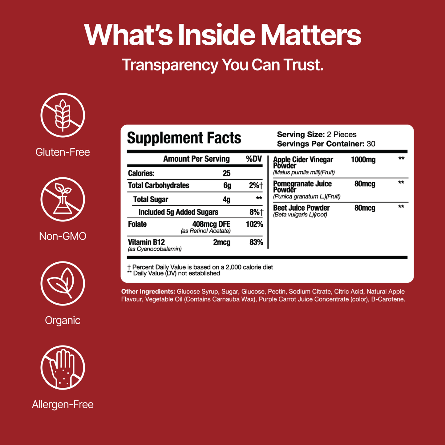 Apple Cider Vinegar (ACV)
